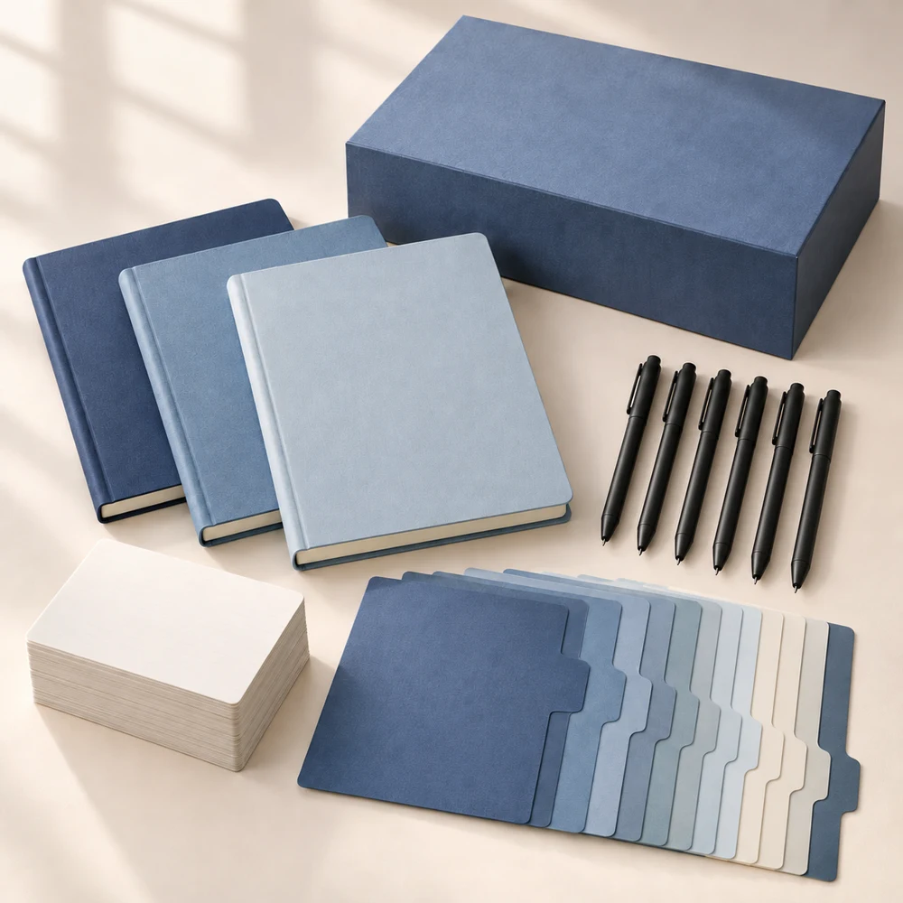 Blue Hour Revision Set in Blue